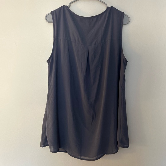 Timeson Women's Sleeveless Chiffon Tank Top - Picture 6 of 7